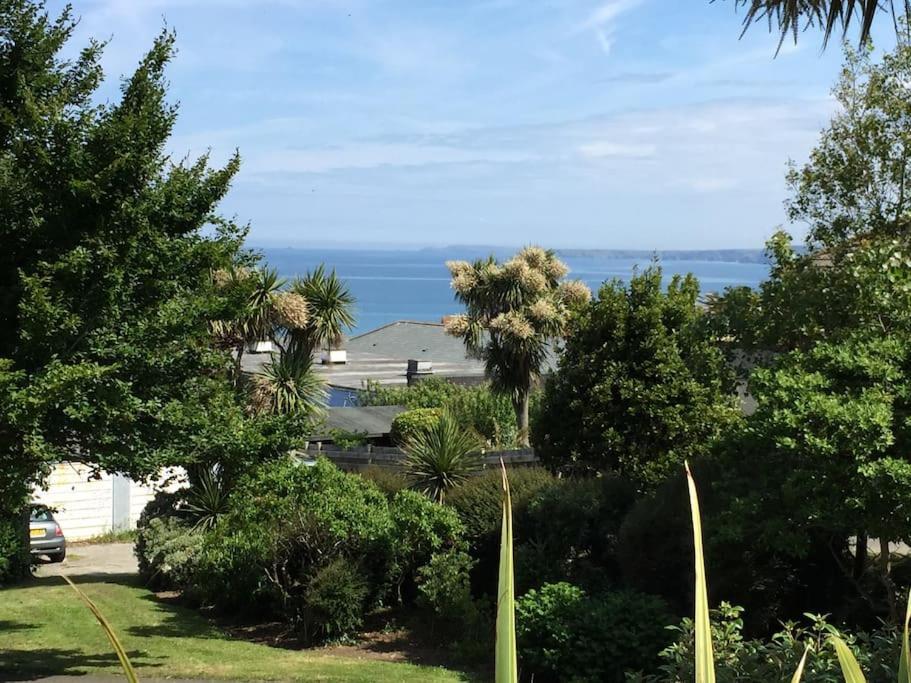 2Bed With Pool & Sea View Apartment New Quay Kültér fotó